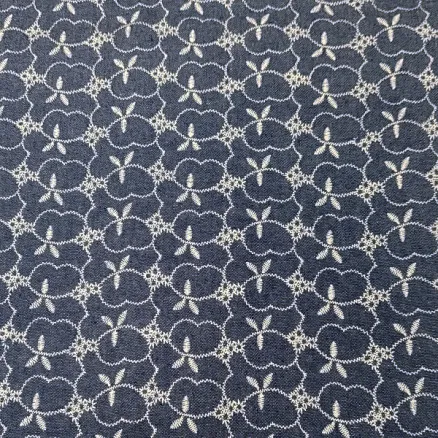 Denim Stof 145cm 60 Print - 50cm